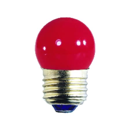 Westinghouse Westinghouse 7.5 W S11 Specialty Incandescent Bulb E26 (Medium) Red 1 pk 04067